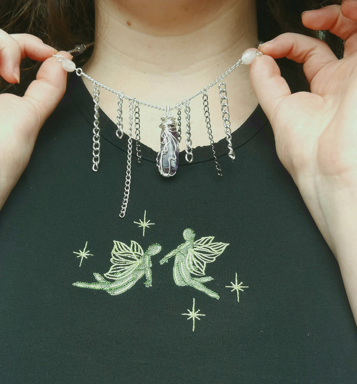 "Offbeat" necklace