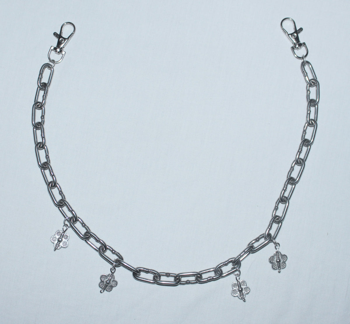 ☆ Stainless Steel flower belt chain ☆