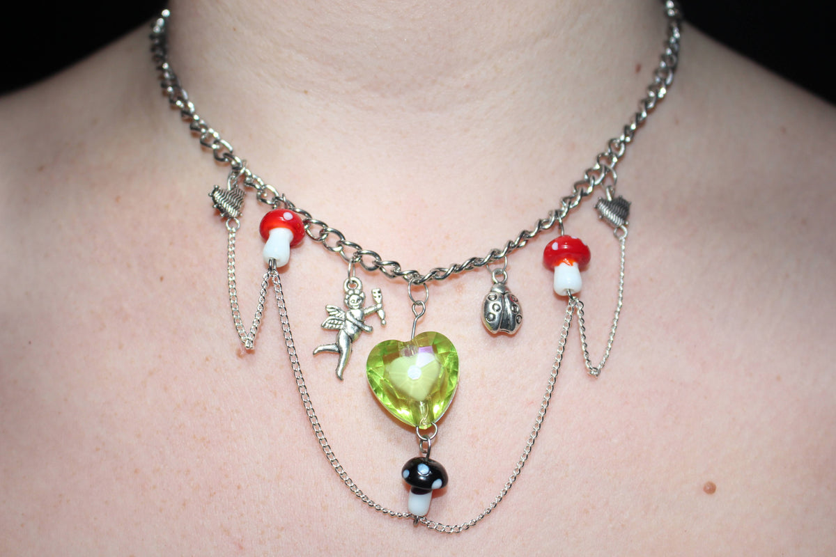 ☆ Mushroom Fairy necklace ☆