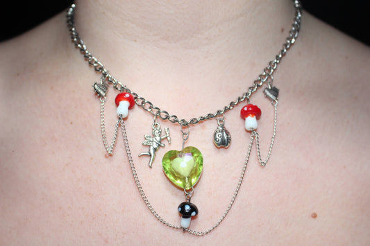 ☆ Mushroom Fairy necklace ☆